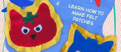Make a Fruit Cat Patch