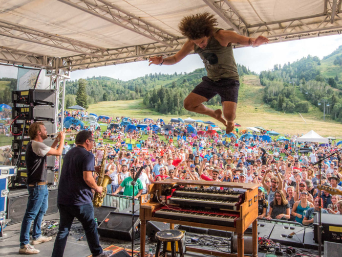 Cousin Curtiss at  Snowbasin's Blues + Brews Concert Series