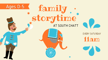 Family Storytime South Chatt (Ages 0-5)