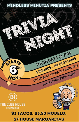 Trivia Night at The Club House