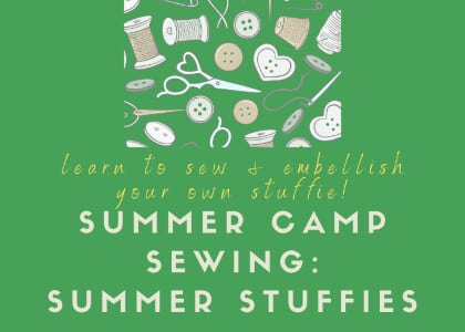 Kids | Sewing: Junior Designer's Summer Stuffies, 8-14yrs