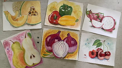 Still Life Watercolor Workshop