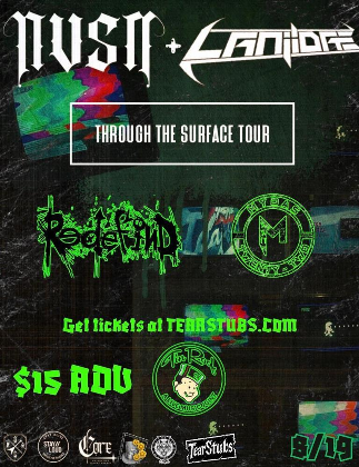 NVSN / Redefind / Mydas Twenty-Two. Door @ 7. Show @ 8. $15 21+