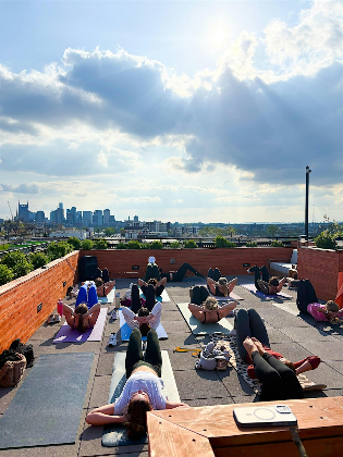 Tall Tales Presents: Golden Hour Pilates x @leahmergen