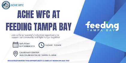ACHE WFC at Feeding Tampa Bay