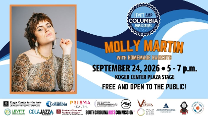 Levitt AMP Columbia Music Series: Molly Martin with Homemade Haircuts
