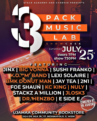 3 Pack Music Lab Showcase