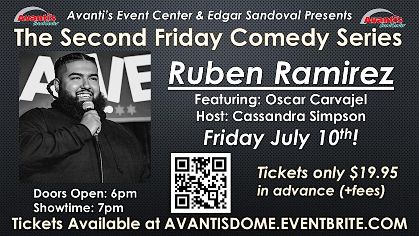 2nd Friday Comedy Series: Ruben Ramirez
