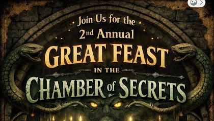 Harry Potter Themed Great Feast Dinner