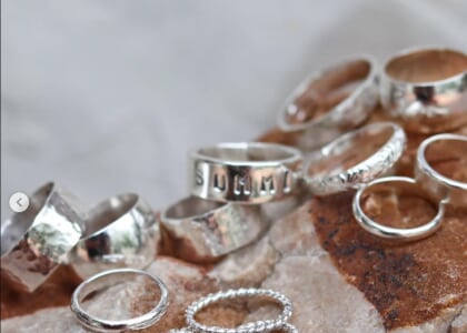 Silversmithing with Lydia!
