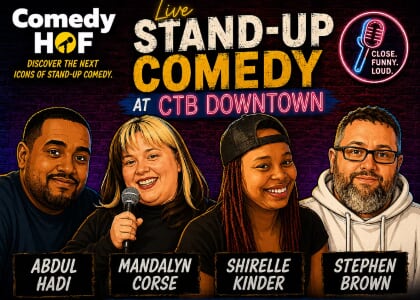ComedyHOF Ithaca Stand-Up at CTB Downtown