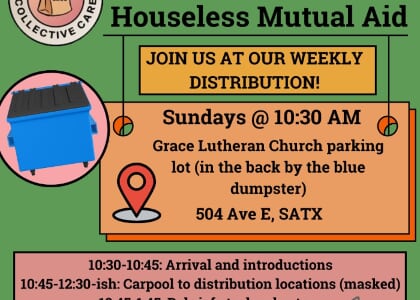 San Antonio Collective Care Mutual Aid Distribution