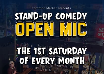 A Good Time presents: Stand-up Comedy Open Mic at Common Market Durham