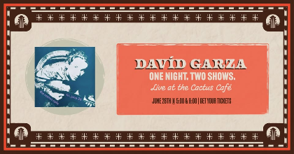 David Garza Live