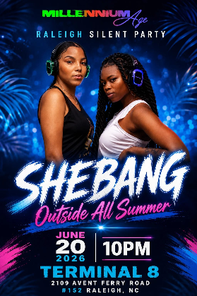RALEIGH SILENT PARTY SHEBANG: Outside All Summer