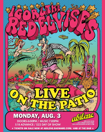 Igor & the Red Elvises! Live on the Patio!