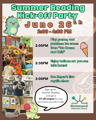 Children's Summer Reading Kickoff Party!