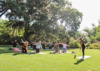 Stretch & Sip: A Mindful Morning at Magnolia