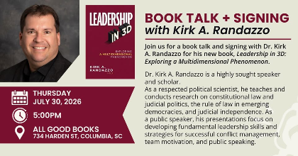 Book Talk + Signing with Kirk A. Randazzo: "Leadership in 3D