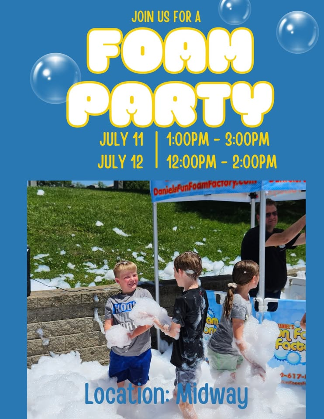 Foam Party - Dubois County 4-H Fair