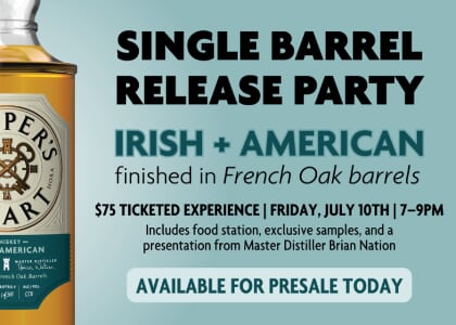 Keeper's Heart Single Barrel Release Party - French Oak