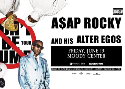 A$AP Rocky: "Don't Be Dumb World Tour"