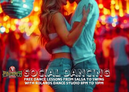 FREE Social Dancing lessons with Rolands Dance Studio