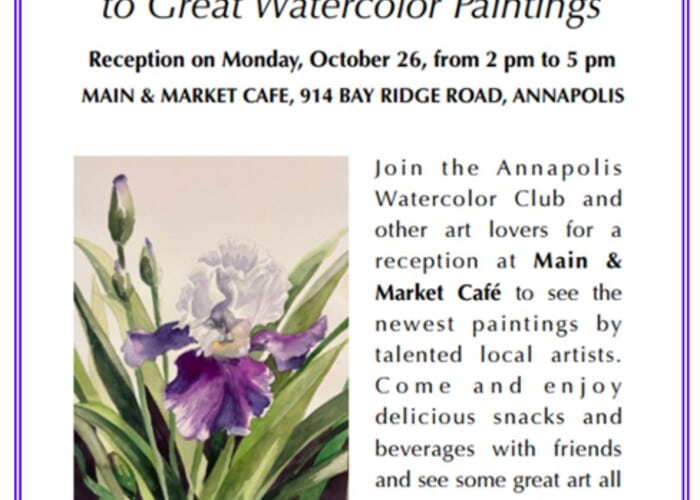 Watercolor Exhibit Reception