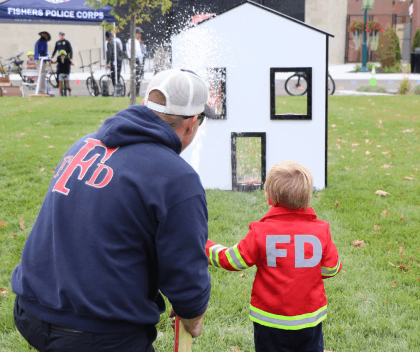 Safety Day at the Fishers Farmers Market