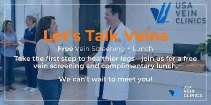 Let's Talk Veins Tampa | Free Vein Screening Event + Lunch