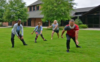 Tai Chi in the Garden