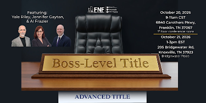 Boss Level Title - Advanced Title