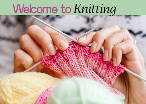 Poster for Beginning knitting with Mikki