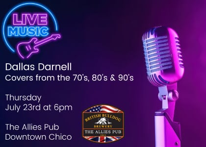Live Music at The Allies Pub | Dallas Darnell | 60s 70s and 80s