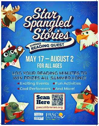 Star Spangled Stories-Summer Reading Quest (For All Ages)