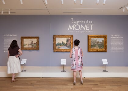 Monet and Mimosas