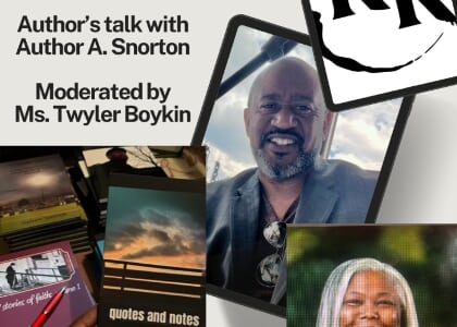 Author Reading and Signing with Andrew Snorton