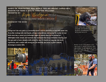 Free Nuclear Millwright Industrial Mechanic Clinic with Ryan Bridgmon
