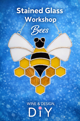 Bee And Hive Stained Glass Workshop Intermediate Skill Level