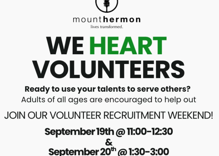Volunteer Recruitment Weekend & Ice Cream Social
