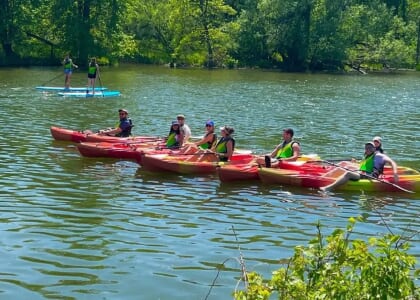 Love Your Lake Community Paddles at Stewart Park