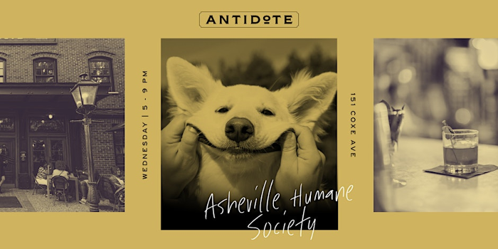 Poster for Asheville Humane Society Yappy Hour