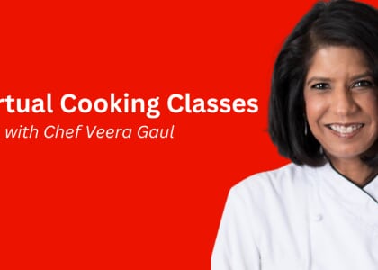 FREE Virtual Cooking Series with Chef Veera