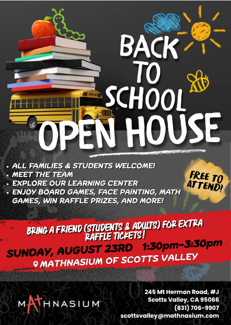 Back to School Open House!