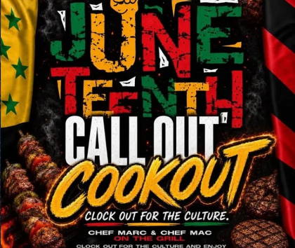 Juneteenth Call Out Cookout