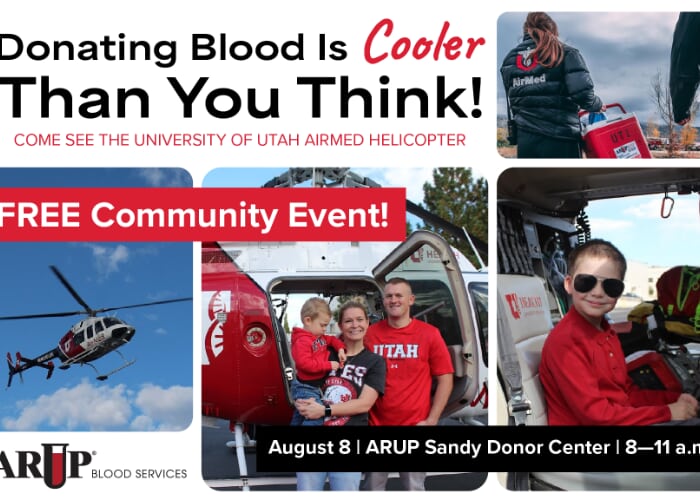 See the AirMed Helicopter up close and personal!