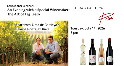 Educational Seminar:  Evening with a Winemaker