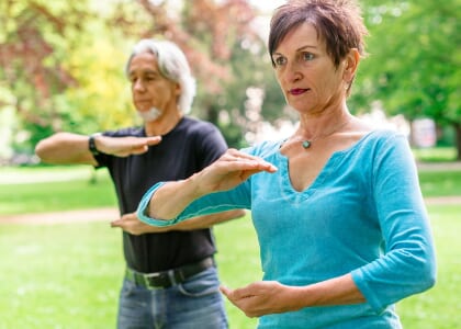 Tai Chi at Lauritzen Gardens