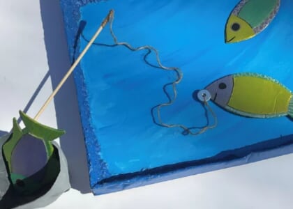 Great Magnetic Fish Catch (Summer ArtVentures- Morning)
