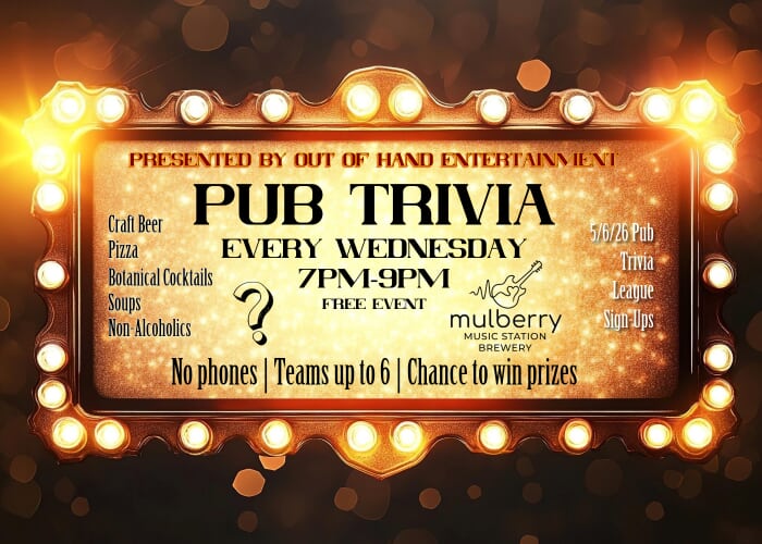 Pub Trivia @ Mulberry Music Station